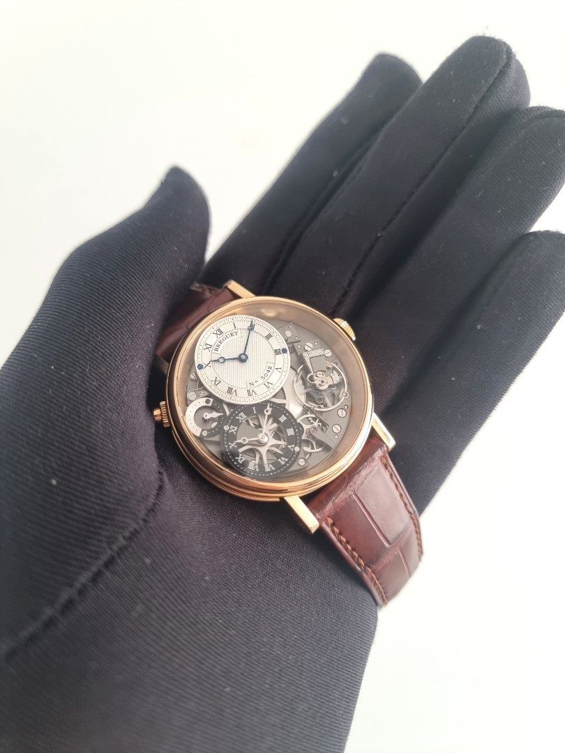 BREGUET 7067BR/G1/9W6 7067 7067BR GMT TRADITION ROSE GOLD DEPLOYANT CLASP (Category: Watches) located in Singapore. Submitted by rollieinthedeep (Listing ID 1252282277, Image 2). Description: fire sale 🔥 cheapest in SG! Price firm ! non nego set ! priced to clear ! Welcome trade in! Will reply all enquiries! BREGUET 7067BR/G1/9W6 7067 7067BR GMT TRADITION ROSE GOLD DEPLOYANT CLASP Dated: JUNE 2013 Size: 40MM Original Box: YES Original Cert/Card: