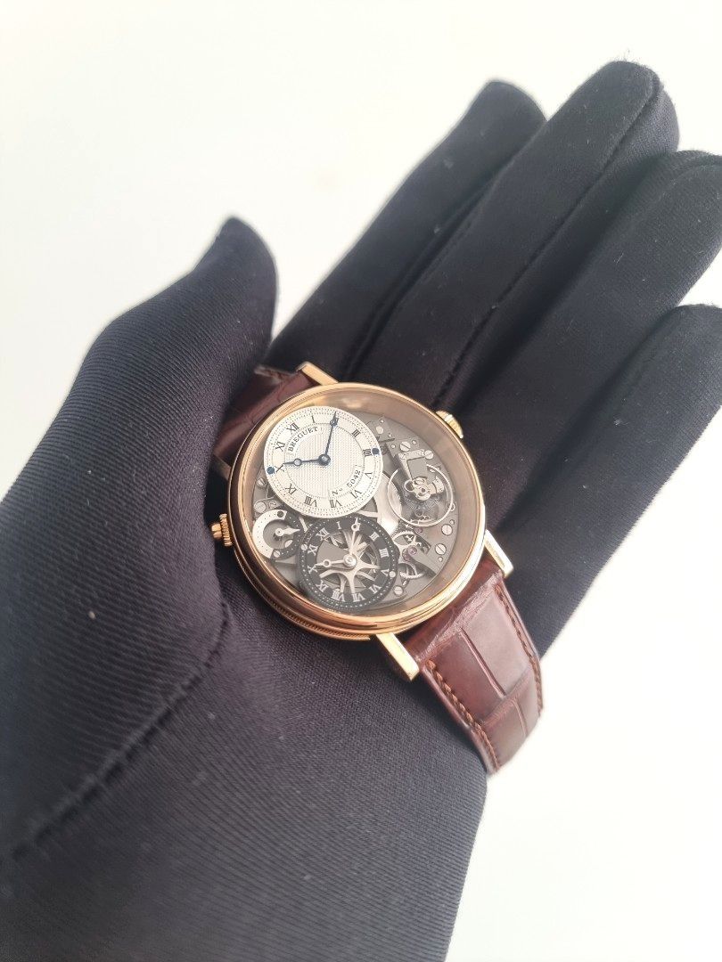 BREGUET 7067BR/G1/9W6 7067 7067BR GMT TRADITION ROSE GOLD DEPLOYANT CLASP (Category: Watches) located in Singapore. Submitted by rollieinthedeep (Listing ID 1252282277, Image 3). Description: fire sale 🔥 cheapest in SG! Price firm ! non nego set ! priced to clear ! Welcome trade in! Will reply all enquiries! BREGUET 7067BR/G1/9W6 7067 7067BR GMT TRADITION ROSE GOLD DEPLOYANT CLASP Dated: JUNE 2013 Size: 40MM Original Box: YES Original Cert/Card: