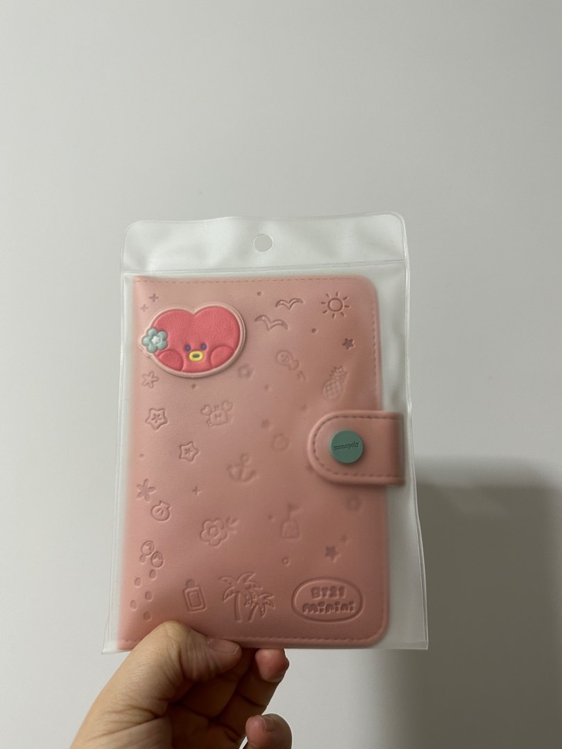 BT21 TATA Passport Holder, Hobbies & Toys, Memorabilia & Collectibles