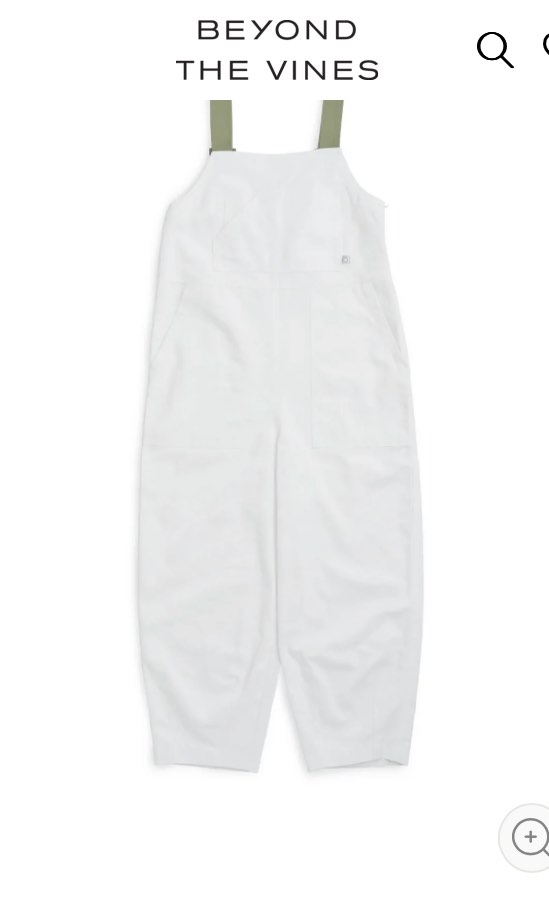White Out Utility Jumpsuit