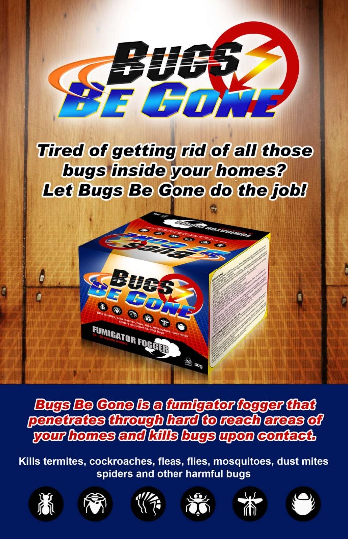 Bugs Be Gone Fumigator Fogger Pest Control on Carousell