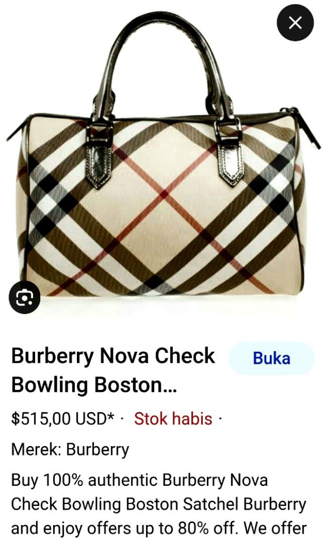 BuRberry speedy bag good condition 85% OK, authentic full leather size 28 x  18 x 16 cm, bag only, Barang Mewah, Tas & Dompet di Carousell