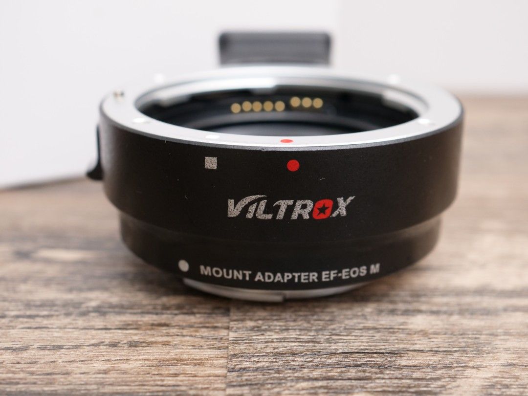 Canon Viltrox EFEFM lens adapter, Photography, Lens & Kits on Carousell