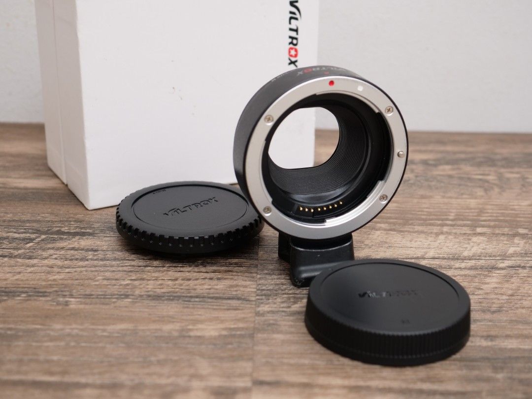 Canon Viltrox EFEFM lens adapter, Photography, Lens & Kits on Carousell