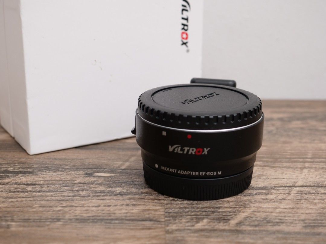 Canon Viltrox EFEFM lens adapter, Photography, Lens & Kits on Carousell