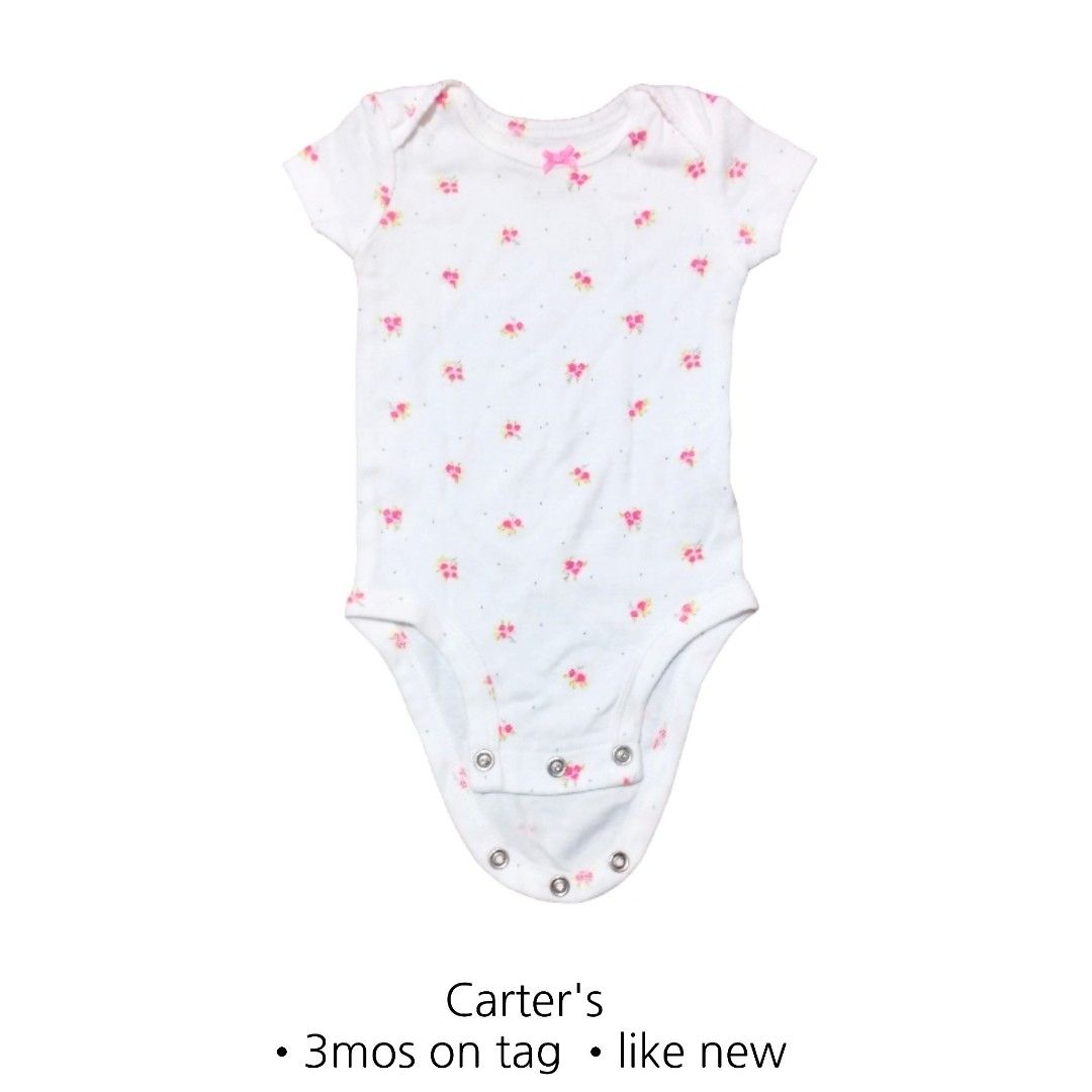 Carter's Baby Onesie, Babies & Kids, Babies & Kids Fashion on Carousell