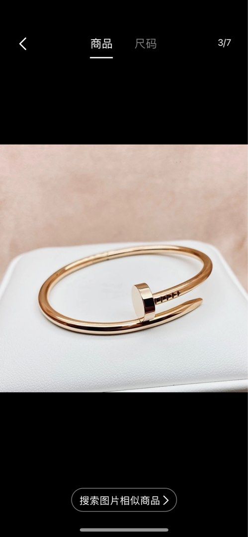 Cartier Love Screw Bangle Bracelet Custom Luxury Accessories on