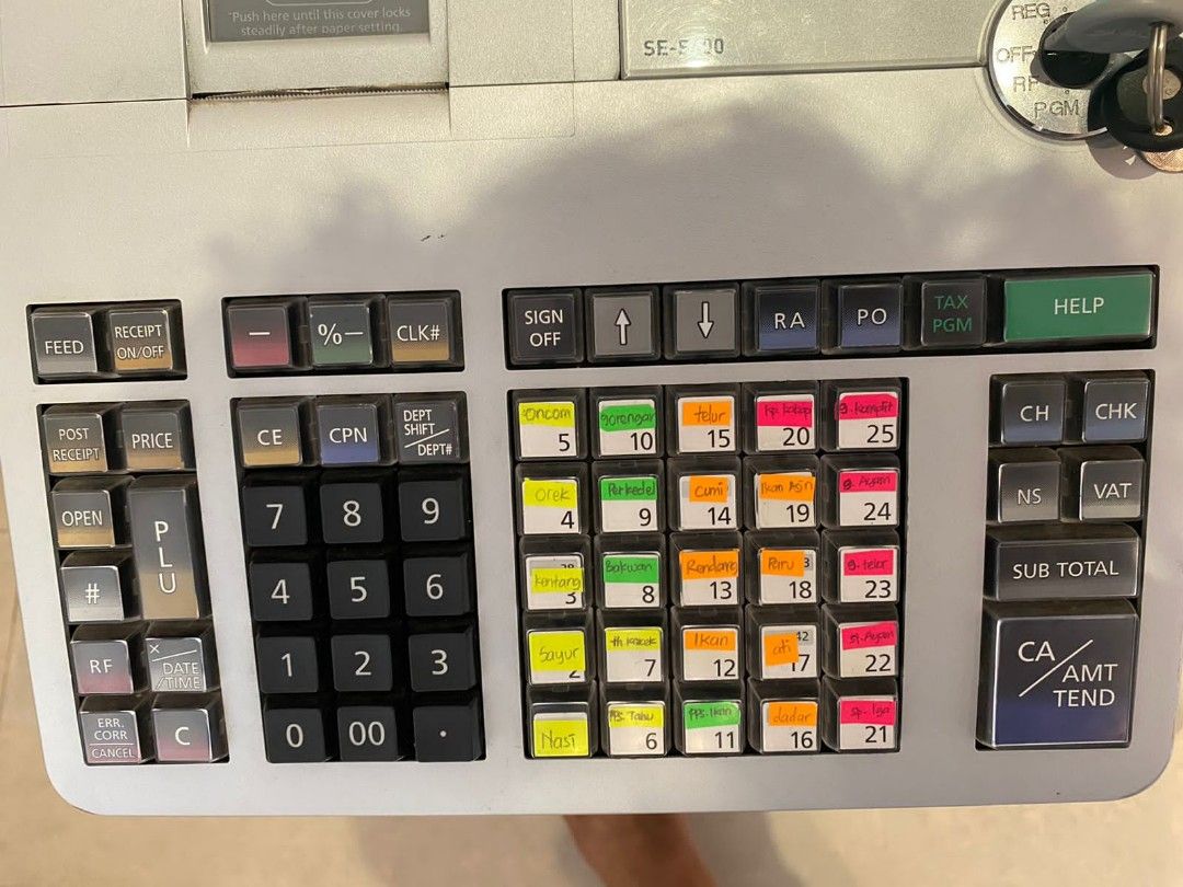 Casio cash register tipe SE S400 Barang Yang Dicari di Carousell