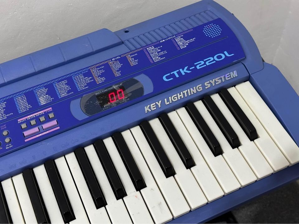 Casio CTK 220L 49 Key Piano Keyboard with Key Lighting Hobbies