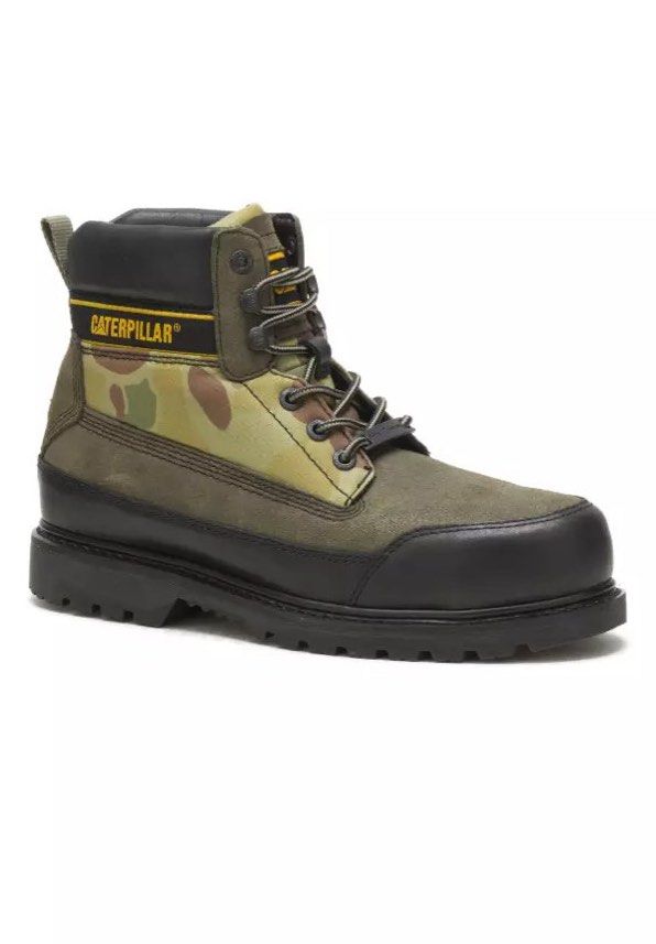 Caterpillar military boots cheap