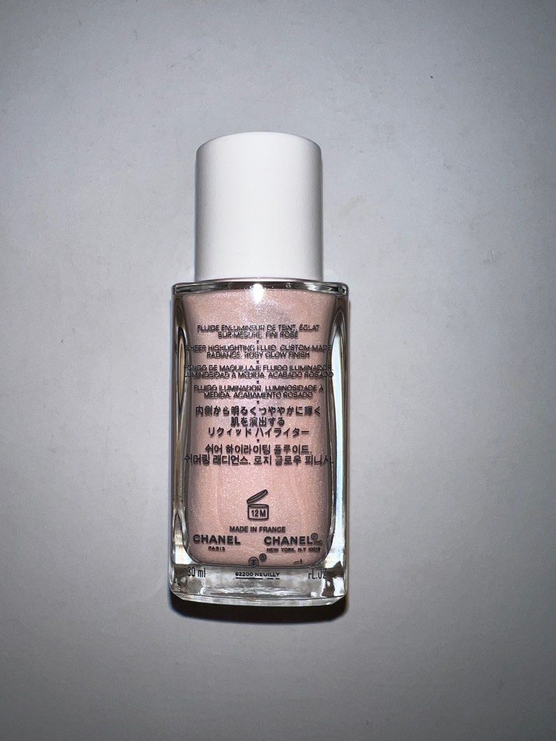 Chanel Le Blanc Rosy Light Drops Sheer Highlighting Fluid. Custom-made  Radiance. Rosy Glow Finish