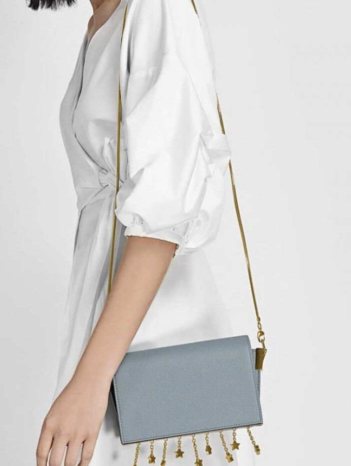 Charles keith sale charm detail crossbody bag