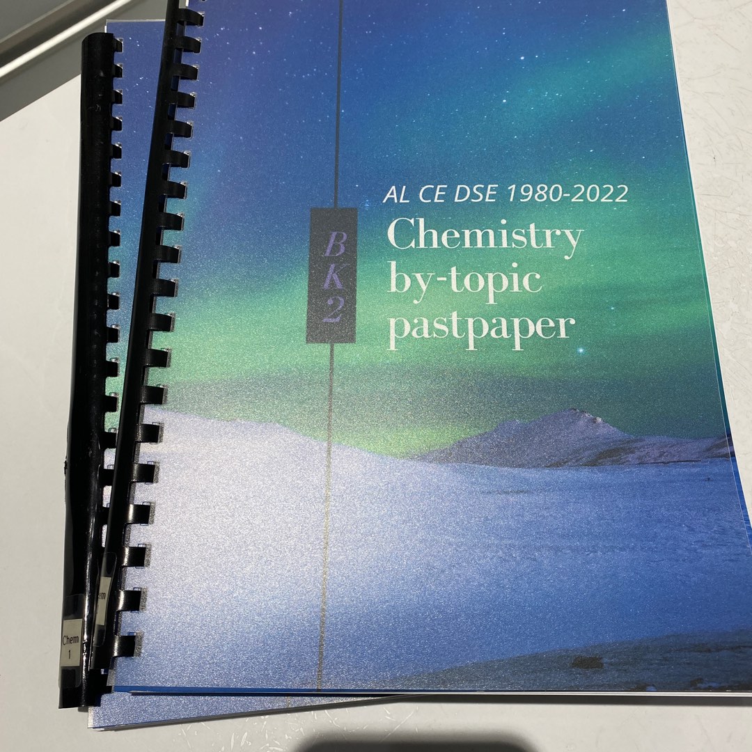 Chemistry dse past paper by topic 1980 2022 