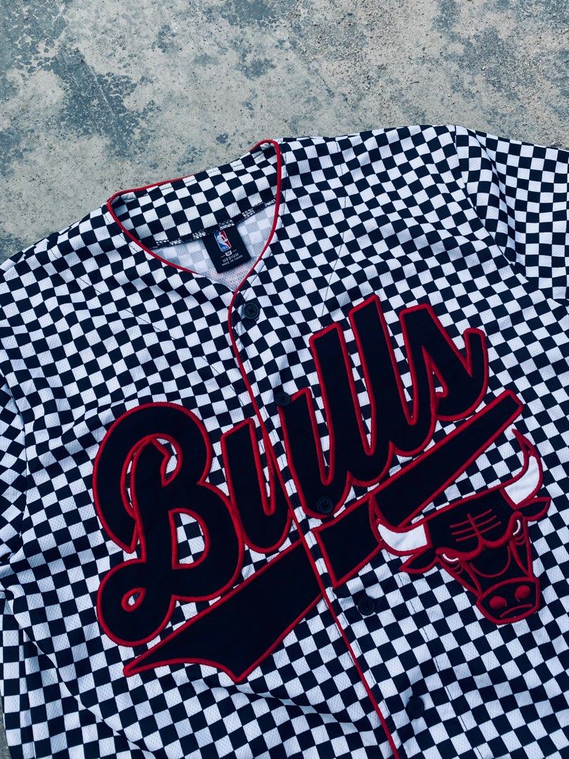 chicago bulls baseball jersey
