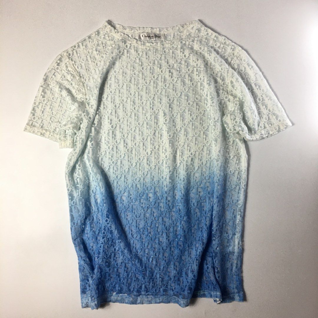 Dior Monogram Mixed Mesh T-Shirt