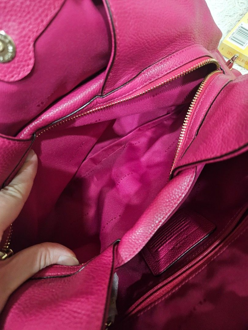 Coach edie deals pink