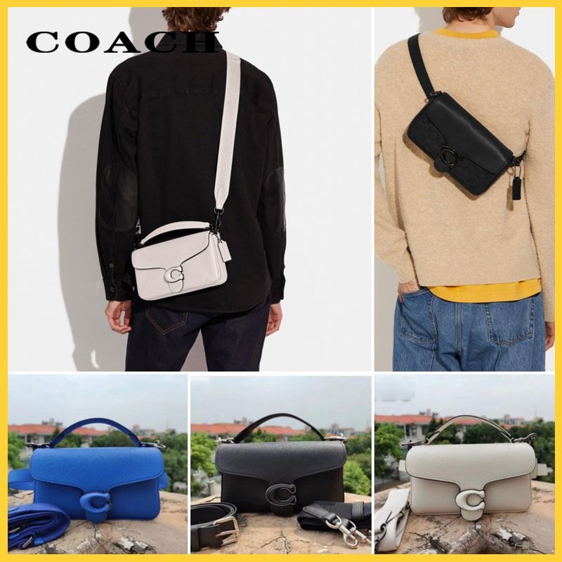 Men's coach shoulder bag best sale