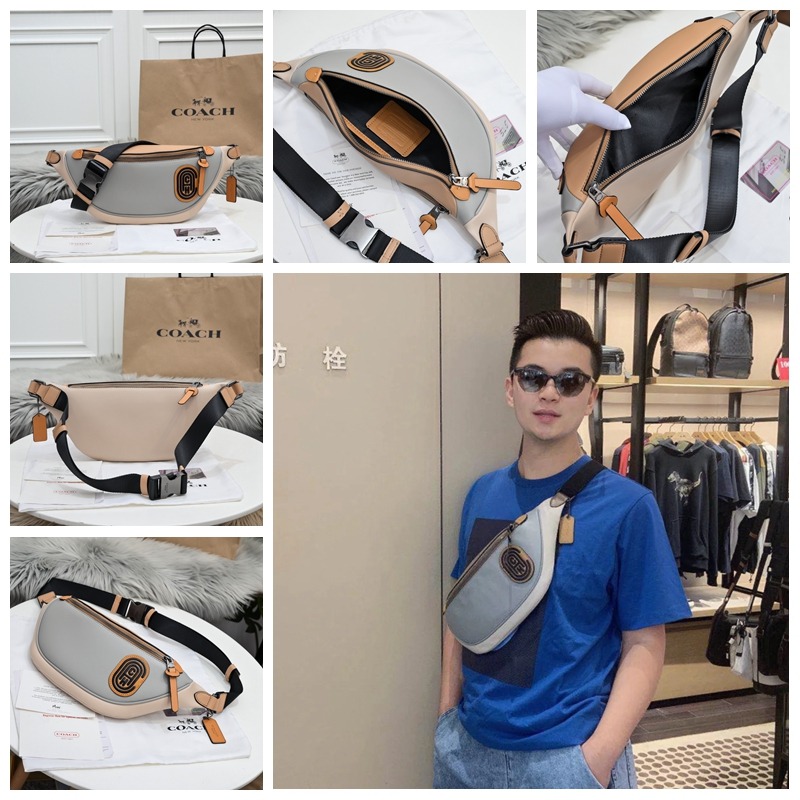 Coach mens waist bag online