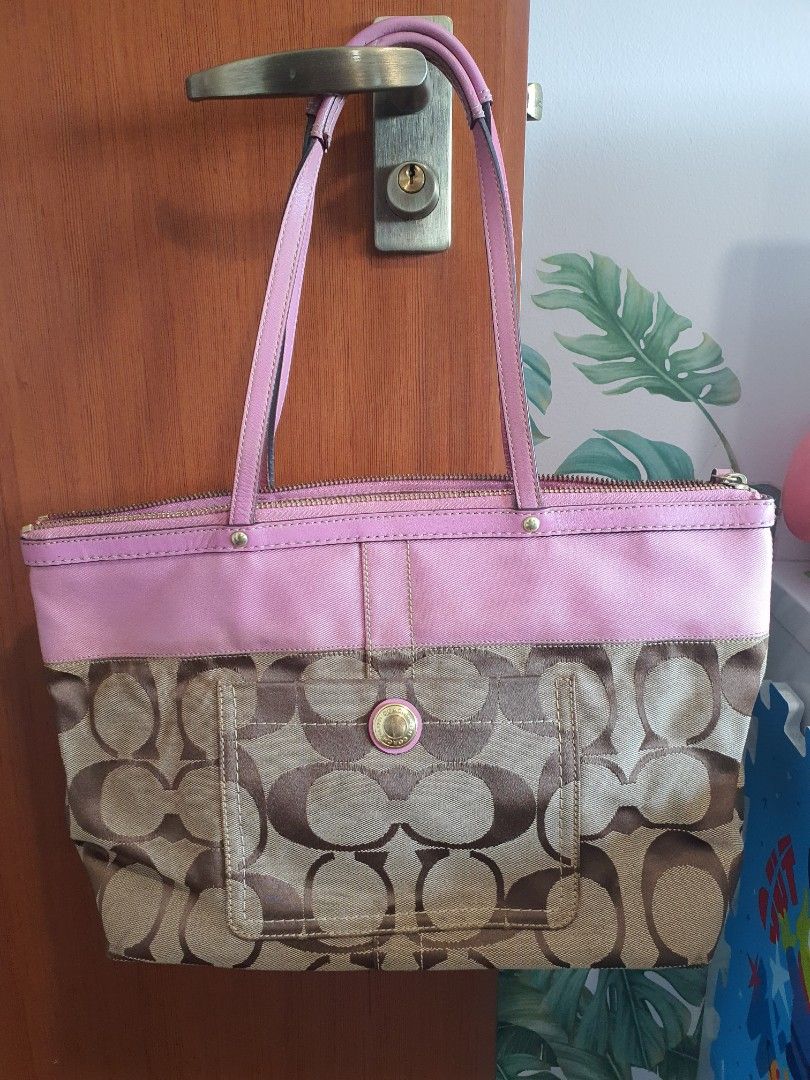 Used coach tote bags store