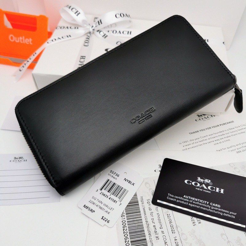 Coach x Pac Man Accordion Zip Long Wallet 55736 Women s Fashion Bags Wallets Wallets Card Holders on Carousell