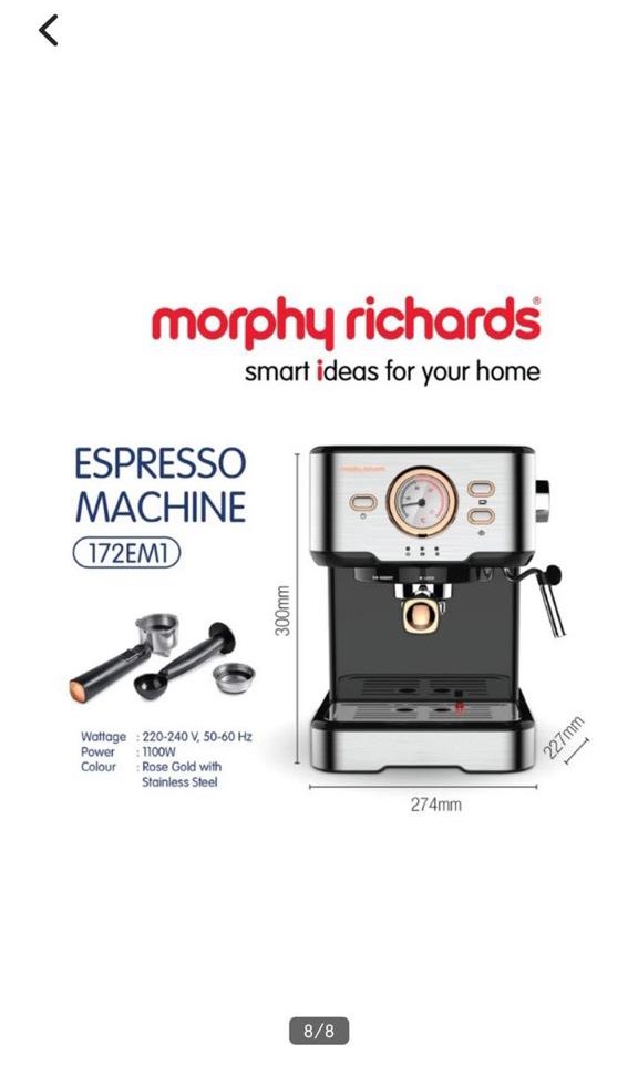 coffee espresso machine, TV & Home Appliances, Kitchen Appliances