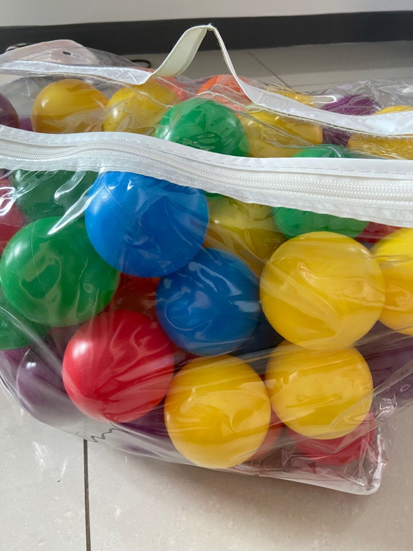 Colourful fun ball playground ball swimming pool ball, Hobbies & Toys