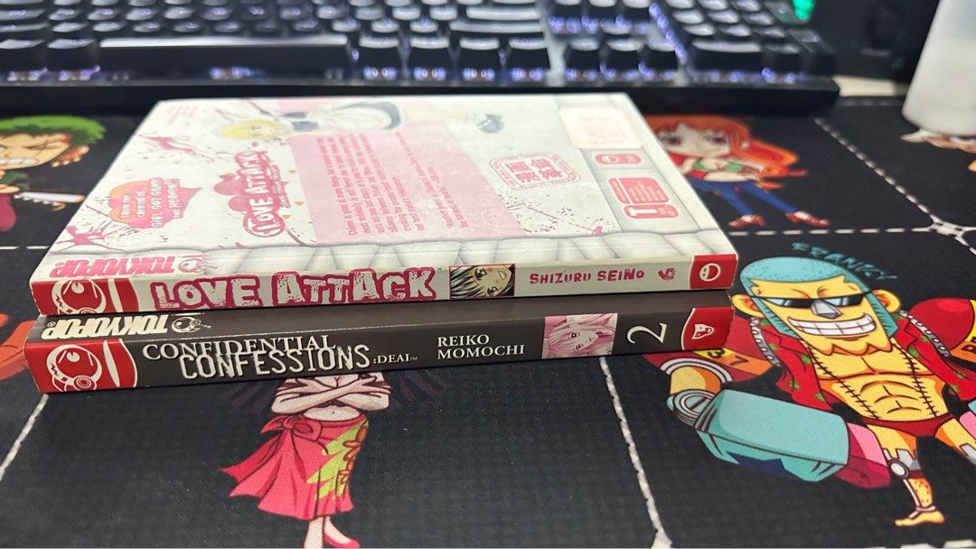 Confidential Confessions & Love Attack manga, Hobbies & Toys, Books ...