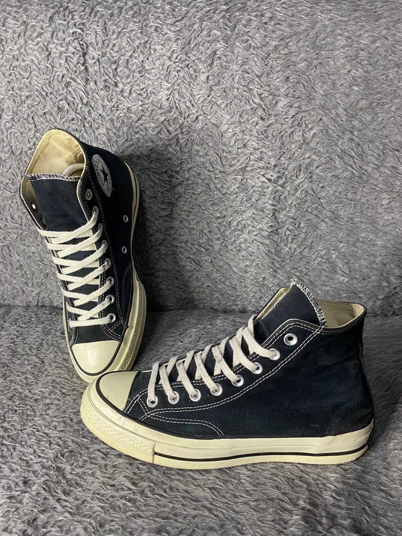 CONS 70's HI BLACK, Men's Fashion, Footwear, Sneakers on Carousell