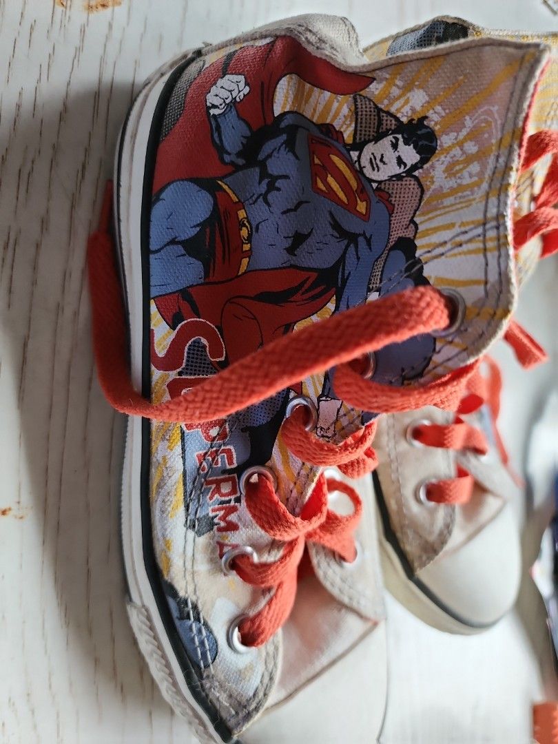 Superman converse shoes kids hotsell
