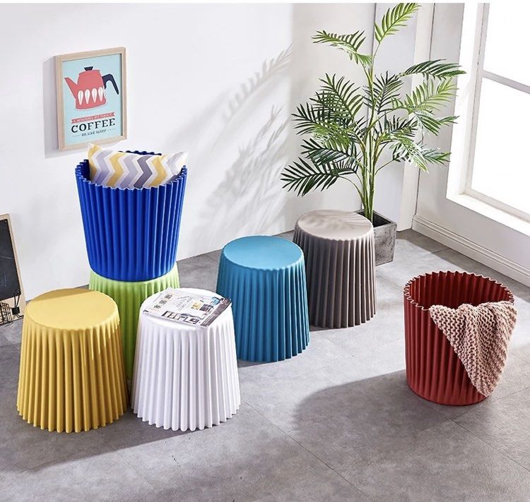 Designer plastic stool cheap