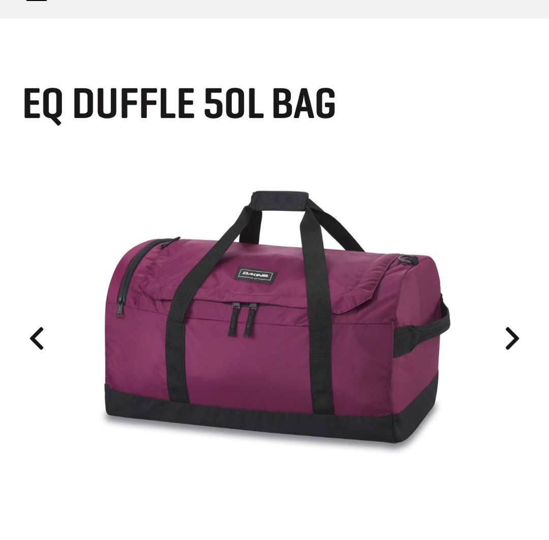 Dakine EQ Duffel 50L Hobbies Toys Travel Travel Essentials