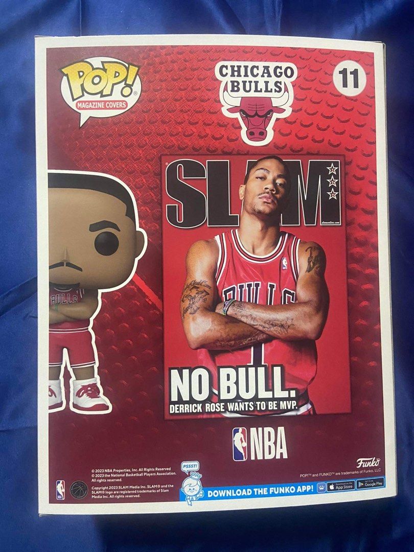 NBA: Slam Derrick Rose Pop! Cover