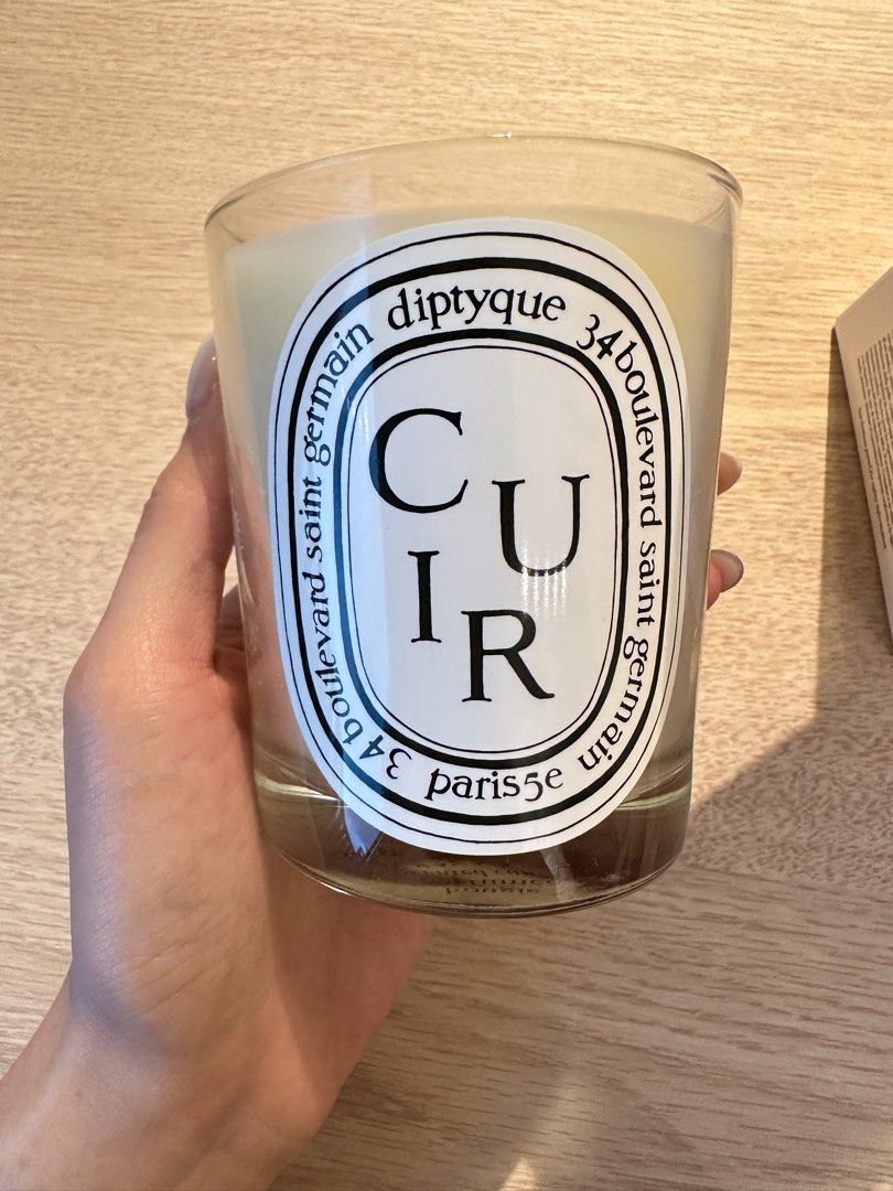 Diptyque shop cuir candle