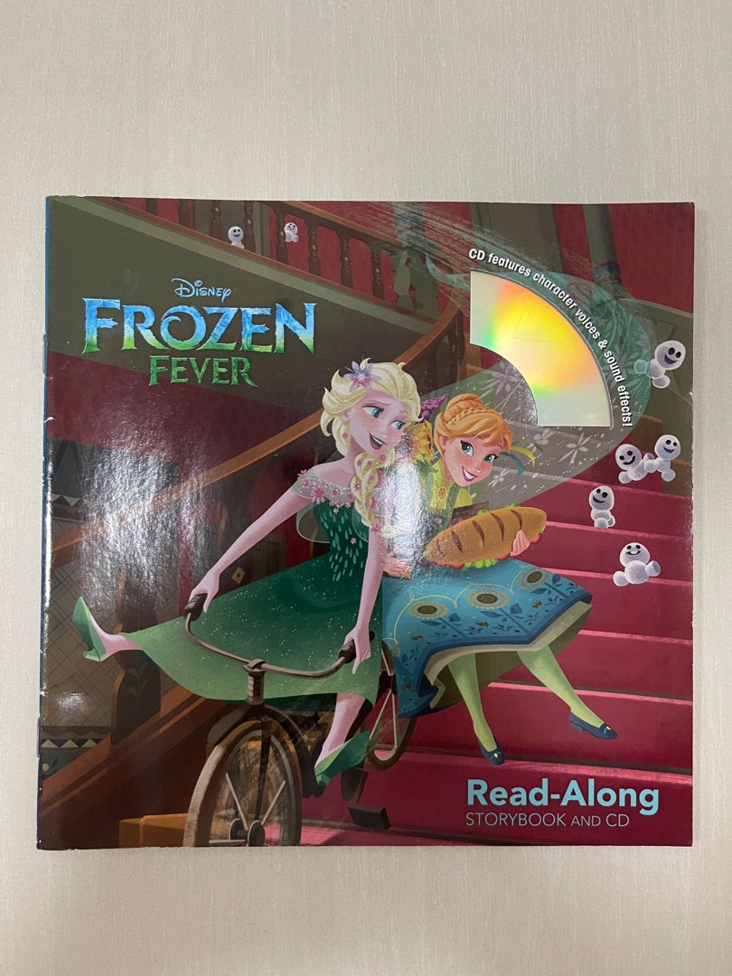 Disney Frozen Fever Read Along, 興趣及遊戲, 書本 & 文具, 小說 & 故事書 Carousell