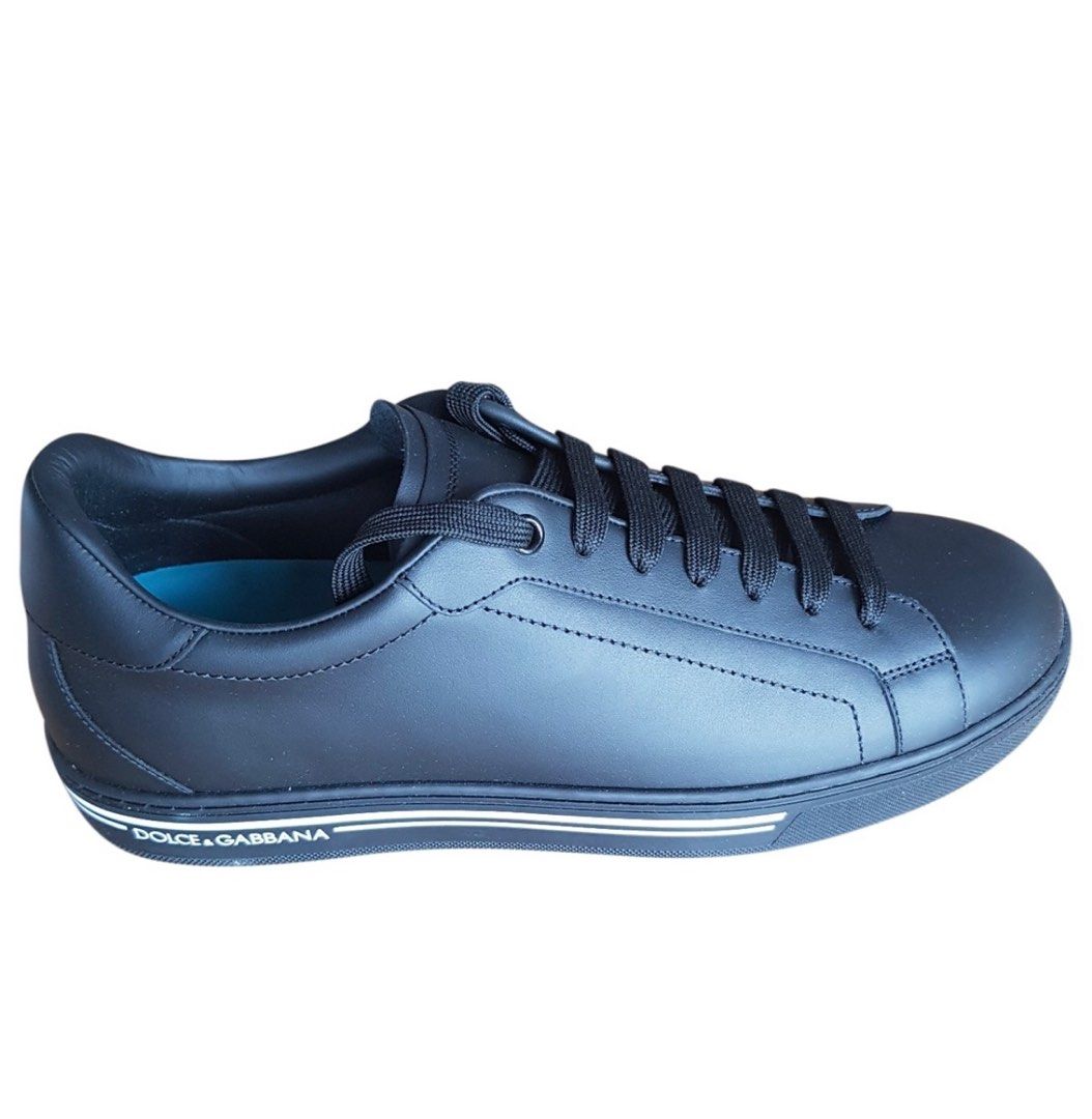 Dolce and gabbana blue outlet trainers