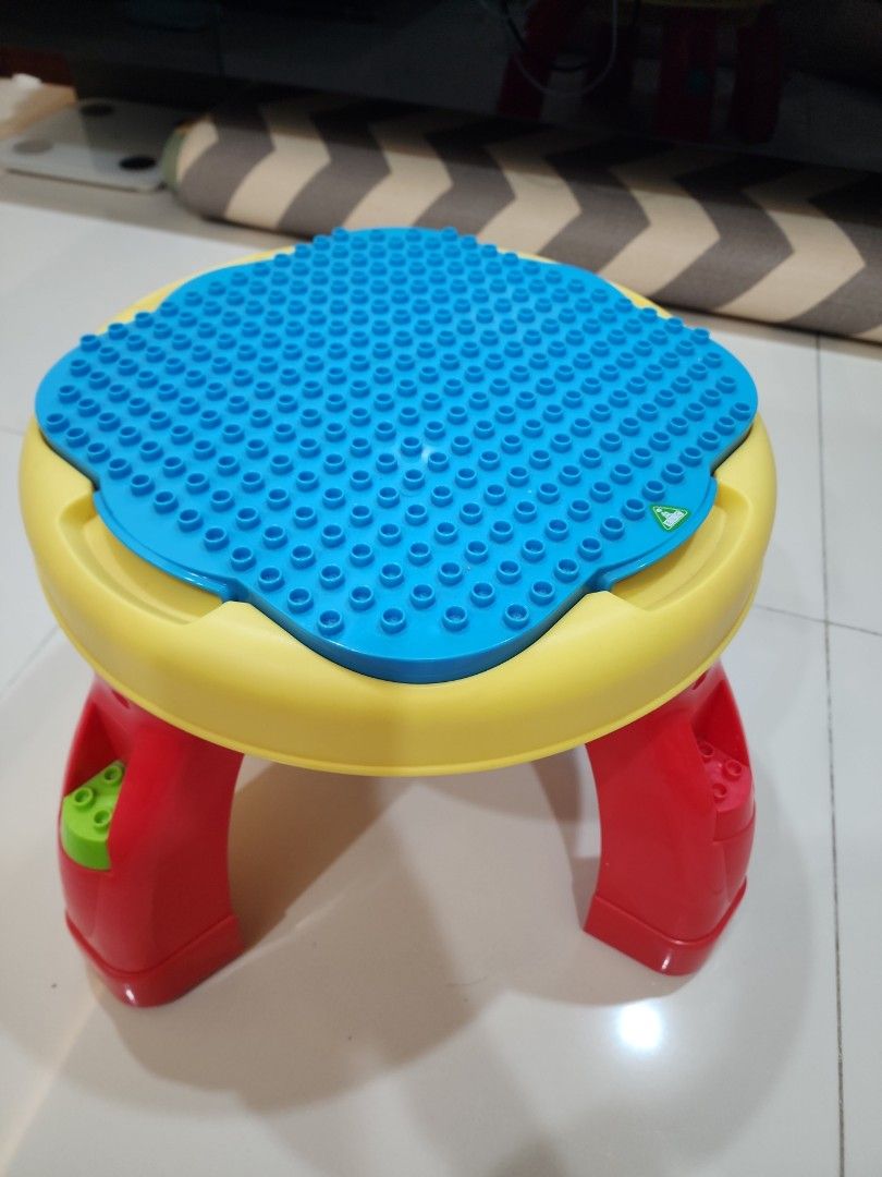 ELC Building Activity Block Table Babies Kids Infant Playtime