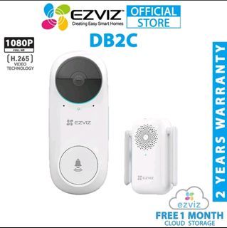 EZVIZ DB2C doorbell wire-free 1080P HD