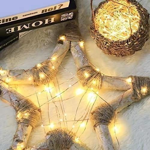 Led String Lights, Battery Powered Copper Wire Starry Fairy Lights, Battery  Operated Lights for Bedroom, Christmas, Parties, Wedding, Centerpiece,  Decoration (5m/16ft Warm White) 