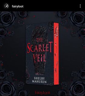 FAIRYLOOT The Scarlet Veil by Shelby Mahurin