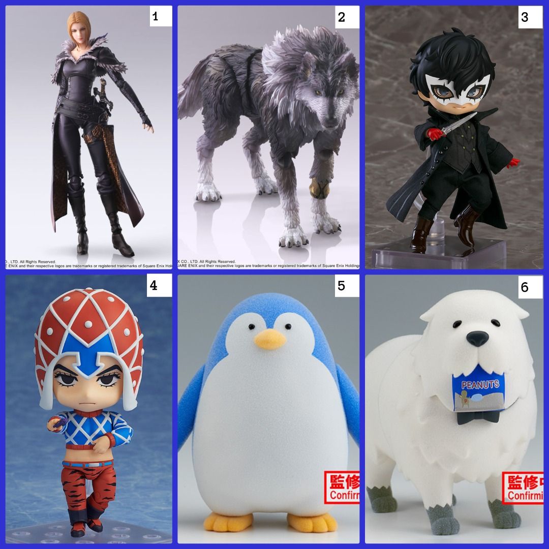 Final Fantasy XVI Bring Arts Benedikta Harman Nendoroid Doll Persona 5 Royal Joker