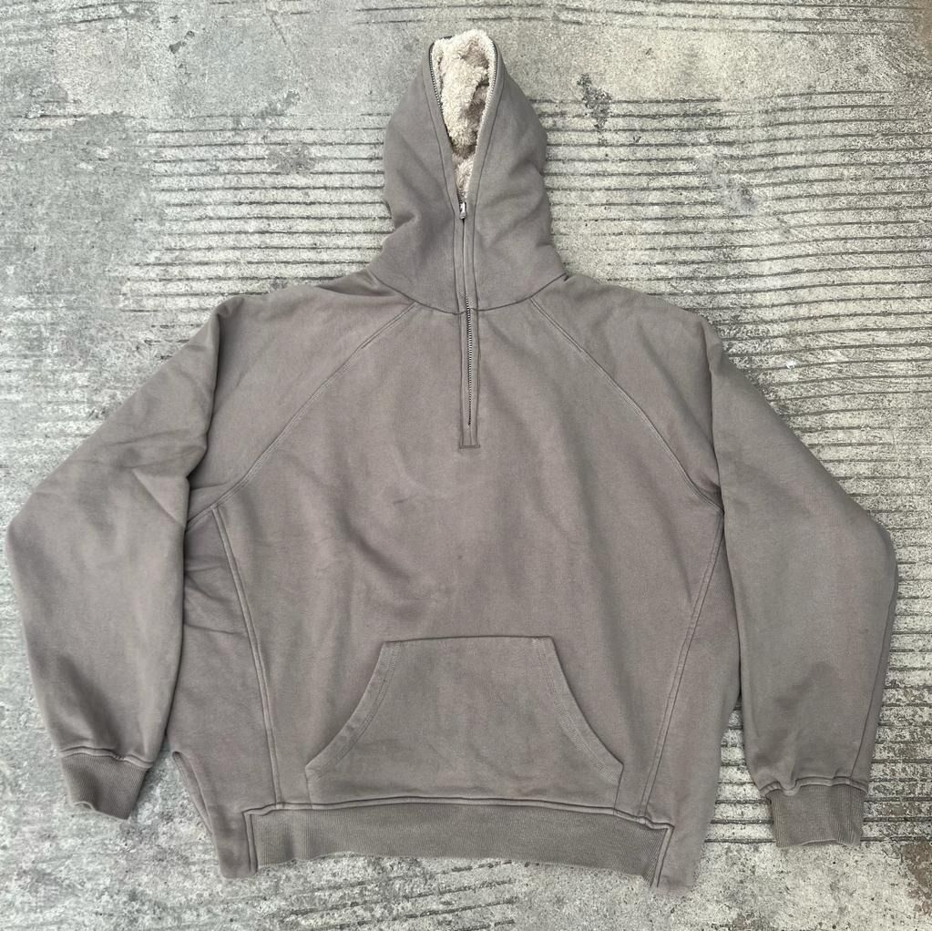 FOG Fear Of God Halfzip Sherpa Hoodie Fourth Collection