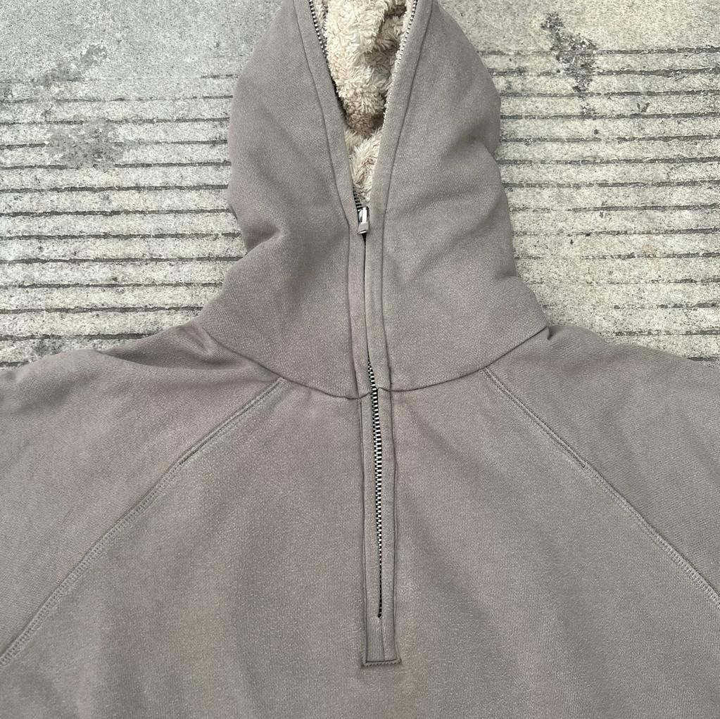 FOG Fear Of God Halfzip Sherpa Hoodie Fourth Collection