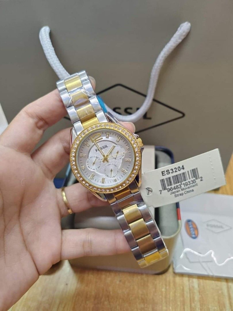 Fossil Riley Multifunction Stainless Steel Watches