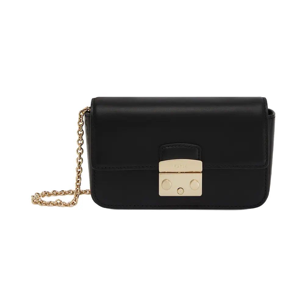 FURLA Metropolis Mini Crossbody Bag M Black