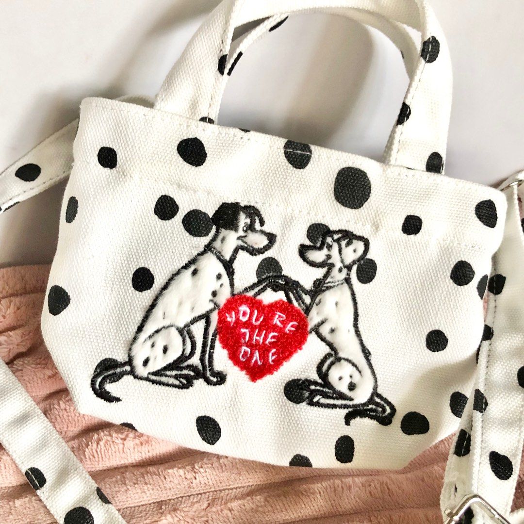 Coach sales dalmatian tote
