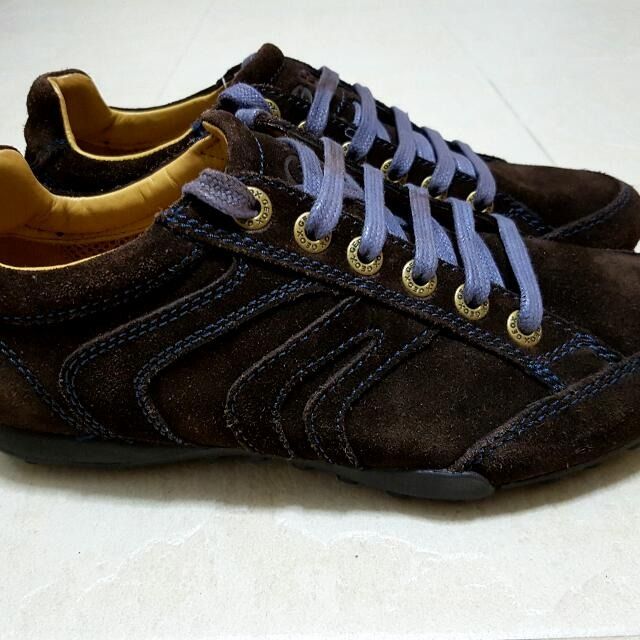 Geox leather sneakers on sale