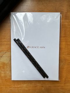全新｜Grace Han A5空白筆記本鉛筆組