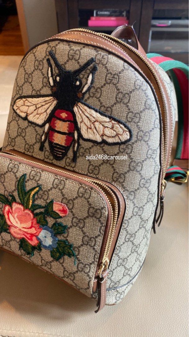 Gucci sales insect backpack