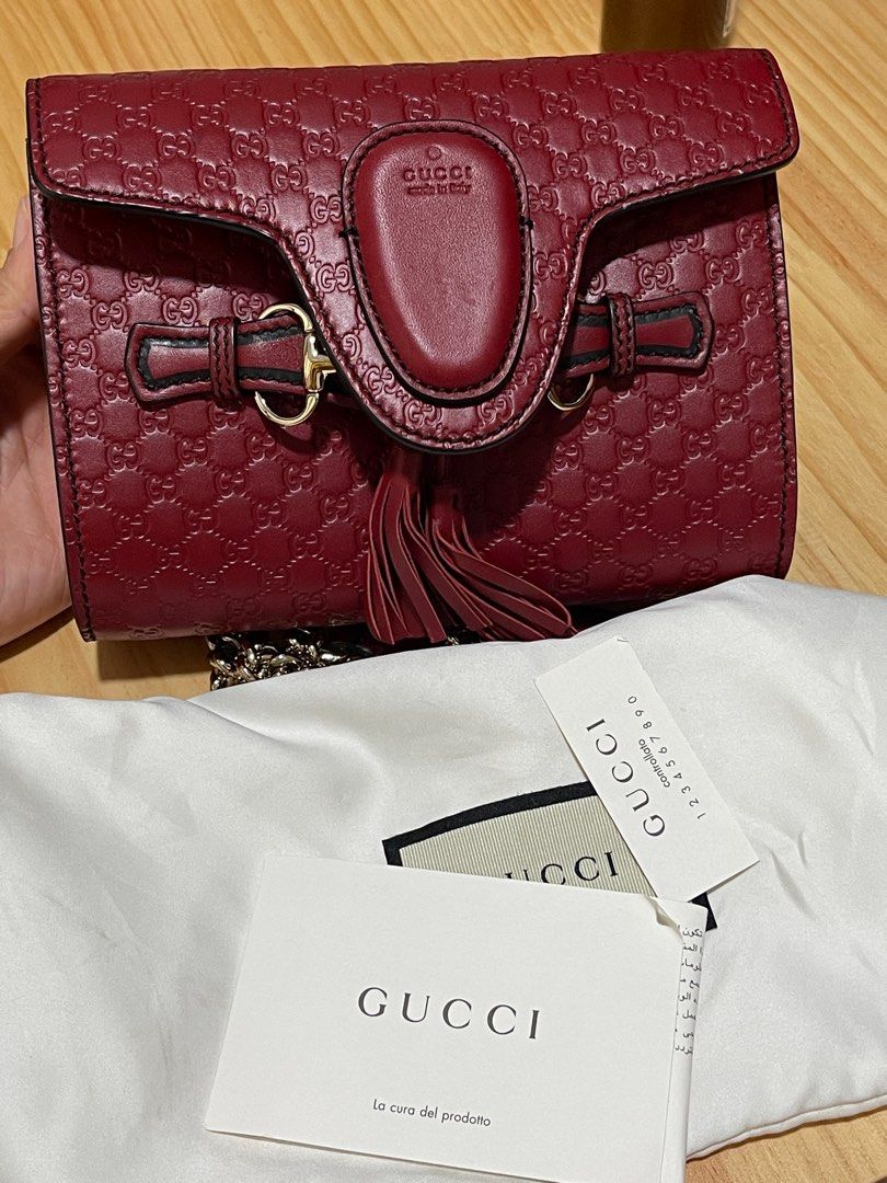 Gucci emily mini bag hot sale