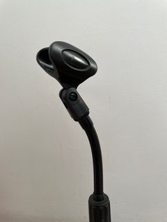 Mic Stand (Premium Weighted with Adjustable Goosneck)